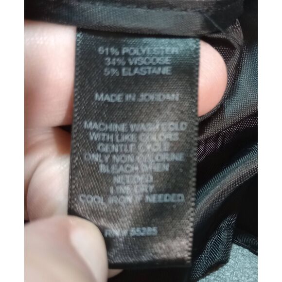 Express Pants Ladies 0 Regular Columnist Gray White - Picture 5 of 6